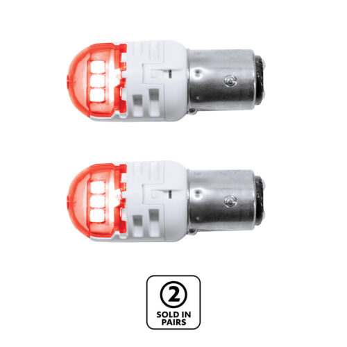 High Power 6 LED 1157 Bulb-Red (Pair) 36428