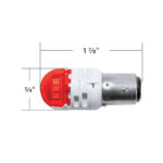 High Power 6 LED 1157 Bulb-Red (Pair) - Image 9
