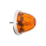 UltraBurst Glass Watermelon Flush Mount Kit With 18 LED Bulb-Amber LED/Amber Lens - Image 6
