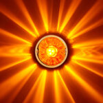 UltraBurst Glass Watermelon Flush Mount Kit With 18 LED Bulb-Amber LED/Amber Lens - Image 14