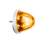UltraBurst Glass Watermelon Flush Mount Kit With 18 LED Bulb-Amber LED/Clear Lens - Image 5