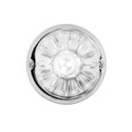 UltraBurst Glass Watermelon Flush Mount Kit With 18 LED Bulb-White LED/Clear Lens - Image 3