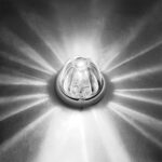 UltraBurst Glass Watermelon Flush Mount Kit With 18 LED Bulb-White LED/Clear Lens - Image 13