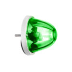 UltraBurst Glass Watermelon Flush Mount Kit With 18 LED Bulb-Green LED/Clear Lens - Image 5