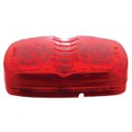 14 LED Reflector Rectangular Light (Clearance/Marker) - Red LED/Red Lens - Image 2