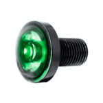 3 High Power LED 1" Light (Clearance/Marker)-Green LED/Clear Lens - Image 3