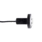 3High Power LED 1" Light (Clearance/Marker)-Purple LED/Clear Lens - Image 5
