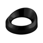 Candy Color Small Gauge Cover With Visor-Matte Black - Image 3