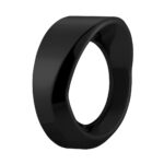 Candy Color Small Gauge Cover With Visor-Matte Black - Image 4
