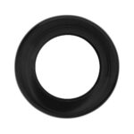 Candy Color Small Gauge Cover With Visor-Matte Black - Image 6