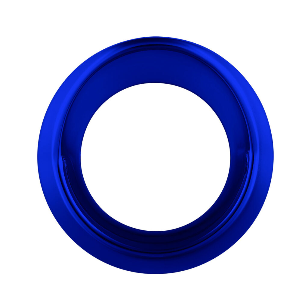 Candy Color Small Gauge Cover With Visor-Indigo Blue 40702