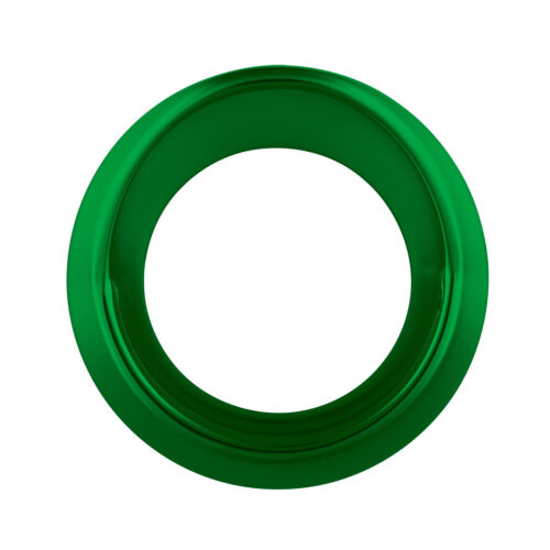 Candy Color Small Gauge Cover With Visor-Emerald Green 40703