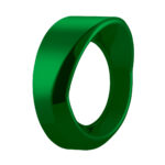 Candy Color Small Gauge Cover With Visor-Emerald Green - Image 4