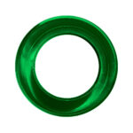 Candy Color Small Gauge Cover With Visor-Emerald Green - Image 6