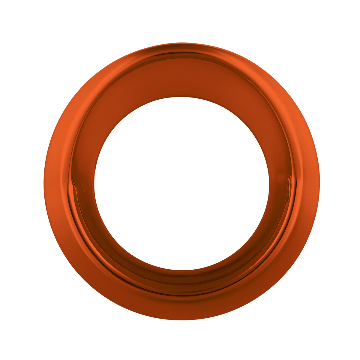 Candy Color Small Gauge Cover With Visor-Cadmium Orange 40704