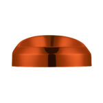 Candy Color Small Gauge Cover With Visor-Cadmium Orange - Image 5