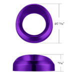 Candy Color Small Gauge Cover With Visor-Candy Purple - Image 7
