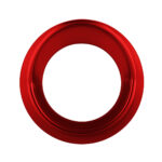 Candy Color Small Gauge Cover With Visor-Candy Red 40706