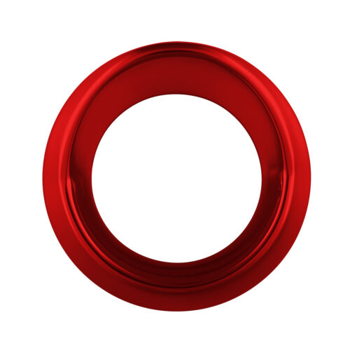 Candy Color Small Gauge Cover With Visor-Candy Red 40706