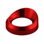 Candy Color Small Gauge Cover With Visor-Candy Red - Image 3