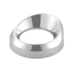 Candy Color Small Gauge Cover With Visor-Liquid Silver - Image 3