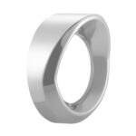 Candy Color Small Gauge Cover With Visor-Liquid Silver - Image 4