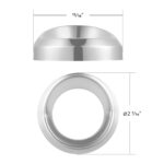 Candy Color Small Gauge Cover With Visor-Liquid Silver - Image 7