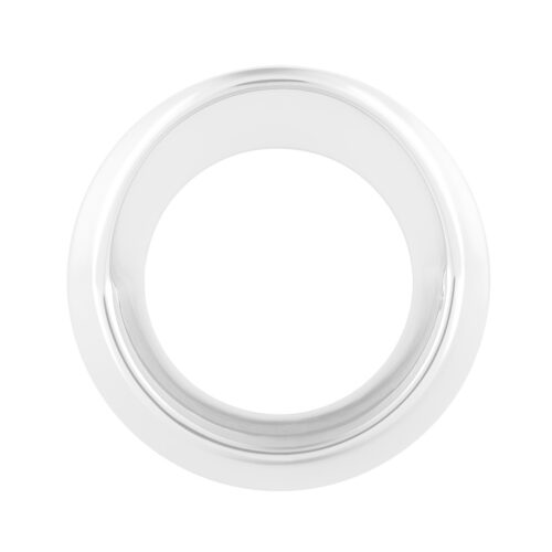 Candy Color Small Gauge Cover With Visor-Pearl White 40708
