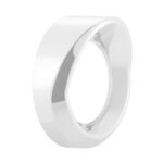 Candy Color Small Gauge Cover With Visor-Pearl White - Image 4