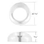 Candy Color Small Gauge Cover With Visor-Pearl White - Image 7