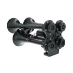 4 Trumpet Mini Train Horn-Black - Image 3