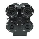 4 Trumpet Mini Train Horn-Black - Image 4