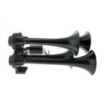 4 Trumpet Mini Train Horn-Black - Image 5