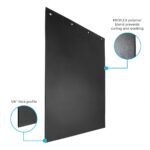 24" X 30" Black PROFLEX Mud Flap - Image 2
