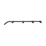 Black Straight Mud Flap Hangers With Mounting Hardware - No Coil (Pair) - Image 3
