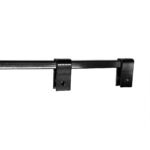 Black Straight Mud Flap Hangers With Mounting Hardware - No Coil (Pair) - Image 8