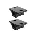 Black Straight Mud Flap Hangers With Mounting Hardware - No Coil (Pair) - Image 10