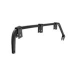 Black Angled Mud Flap Hangers With Mounting Hardware - No Coil (Pair) - Image 4