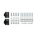 Black Angled Mud Flap Hangers With Mounting Hardware- 1 Coil (Pair) - Image 11