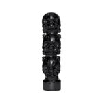 1/2"-13 Thread-On 3 Skull Candy Color Shift Knob-Glossy Black - Image 2