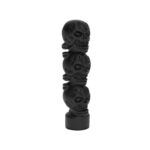 1/2"-13 Thread-On 3 Skull Candy Color Shift Knob-Matte Black 70538B