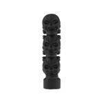 1/2"-13 Thread-On 3 Skull Candy Color Shift Knob-Matte Black - Image 2