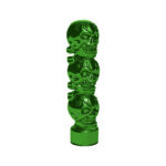 1/2"-13 Thread-On 3 Skull Candy Color Shift Knob-Emerald Green 70540B