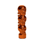 1/2"-13 Thread-On 3 Skull Candy Color Shift Knob-Cadmium Orange 70541B
