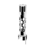 Austin Style Gun Cylinder Gearshift Knob With LED 13/15/18 Speed Adapter - Chrome/Blue LED - Image 2