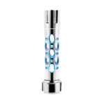 Austin Style Gun Cylinder Gearshift Knob With LED 13/15/18 Speed Adapter - Chrome/Blue LED - Image 5