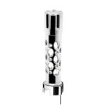 Austin Style Gun Cylinder Gearshift Knob With LED 13/15/18 Speed Adapter - Chrome/White LED 70727