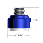 M30X3.5 Thread-On Gearshift Adapter W/LED Mount For Eaton-Fuller 13/15/18 Speed-Indigo Blue - Image 4