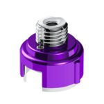 M30X3.5 Thread-On Gearshift Adapter W/LED Mount For Eaton-Fuller 13/15/18 Speed-Candy Purple 71058