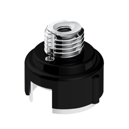 M30X3.5 Thread-On Gearshift Adapter W/LED Mount For Eaton-Fuller 13/15/18 Speed-Matte Black 71060